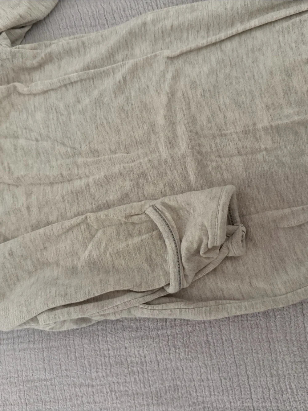 Sleeper Cream Long Sleeve Maxi Dress